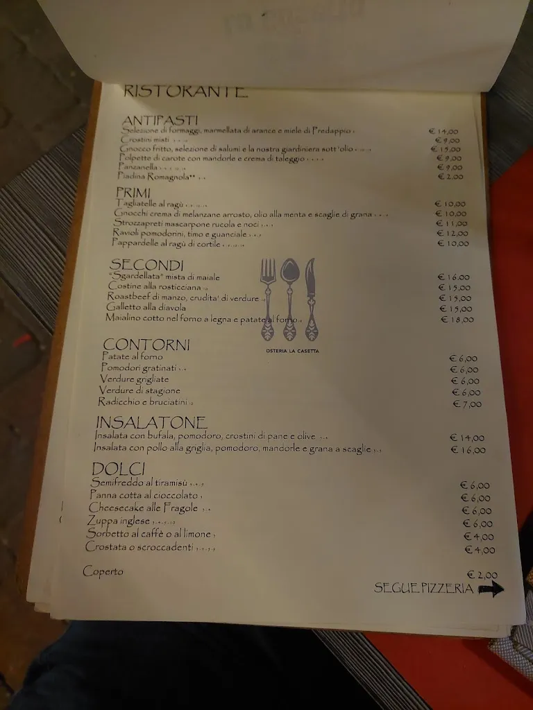Menu_Ristorante Osteria La Casetta_Fiumana_immagine_2