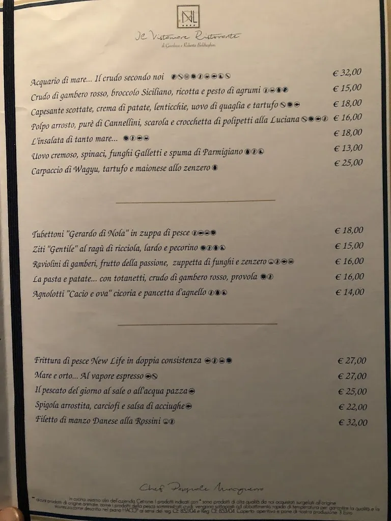 Menu_Il Vistamare Restaurant_Fogliano_image_3