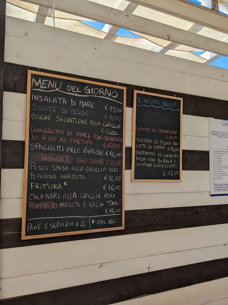 Menu_Stabilimento Balneare Bar Ristorante Il Cambusiere_Ortona_image_2