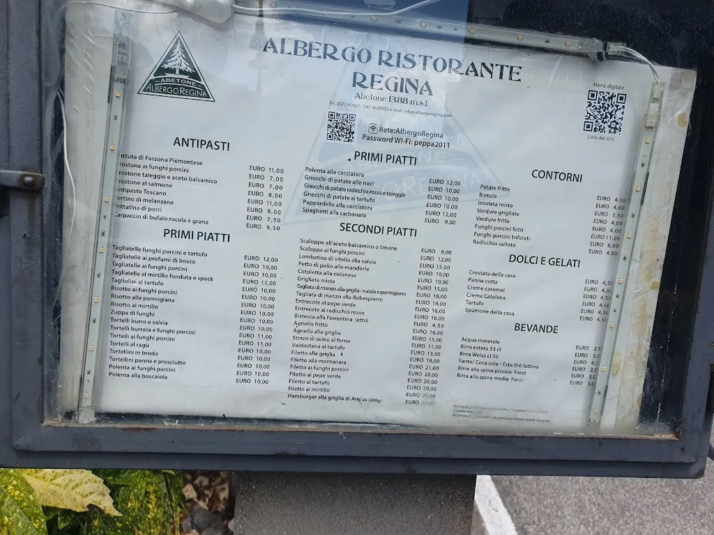Menu_Ristorante dell'Albergo Regina_Fiumalbo-Dogana_image_1