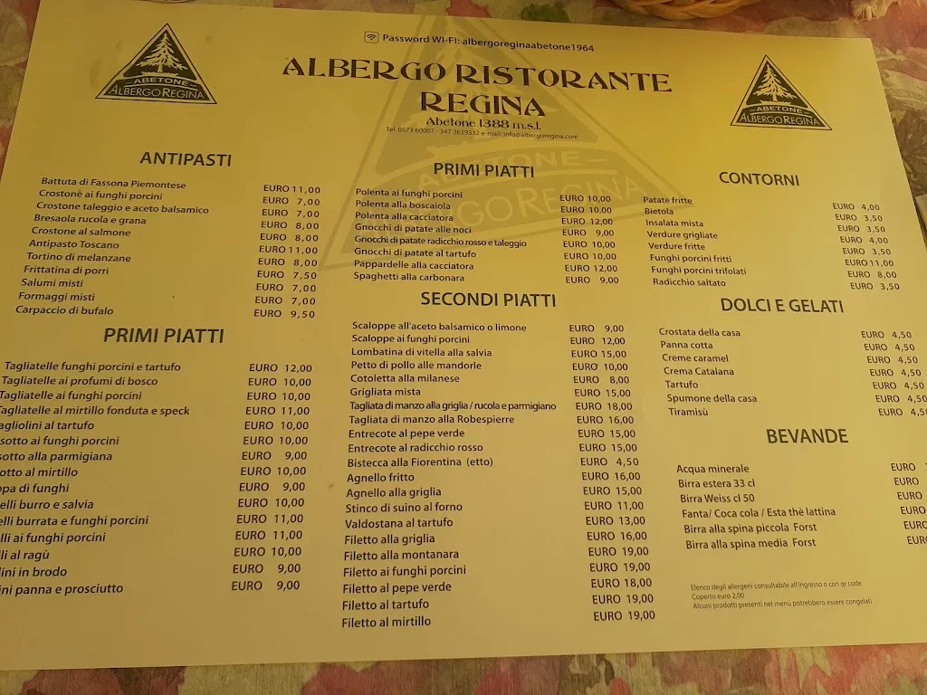 Menu_Ristorante dell'Albergo Regina_Fiumalbo-Dogana_image_4