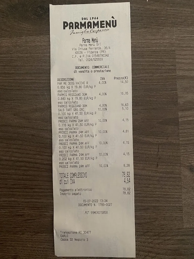 Anna P_Parma Menù & Autobar_Fidenza_review