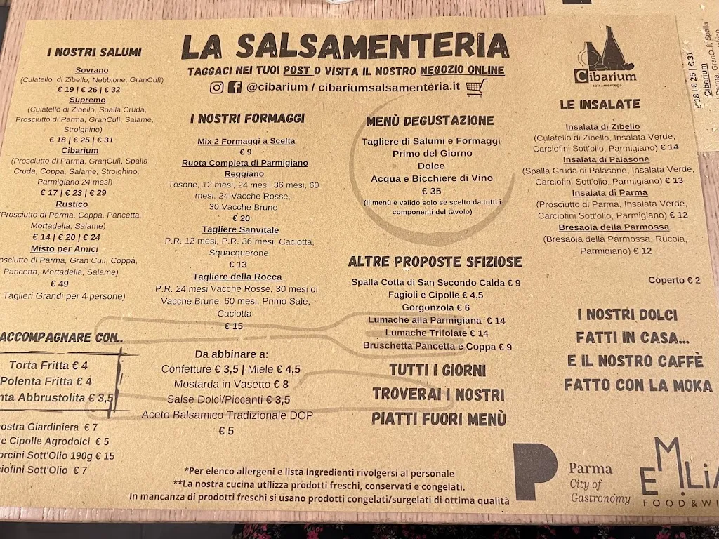 Menu_Cibarium Salsamenteria_Fontanellato_immagine_3