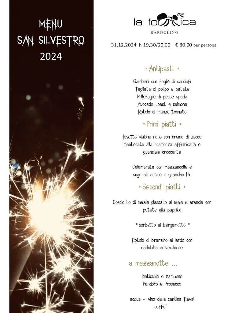 Menu_La Formica Ristorante Pizzeria_Formica_image_1