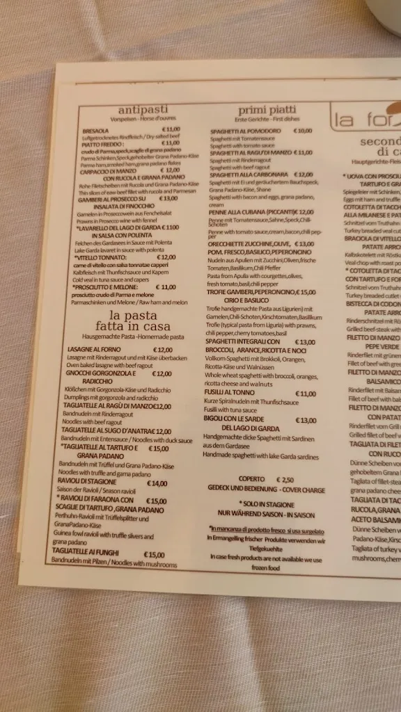 Menu_La Formica Ristorante Pizzeria_Formica_image_4