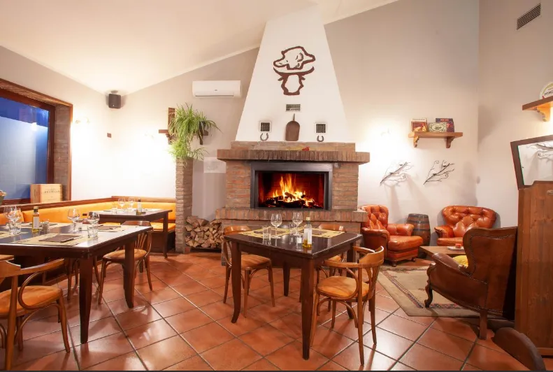 La Brace restaurant in Formignana