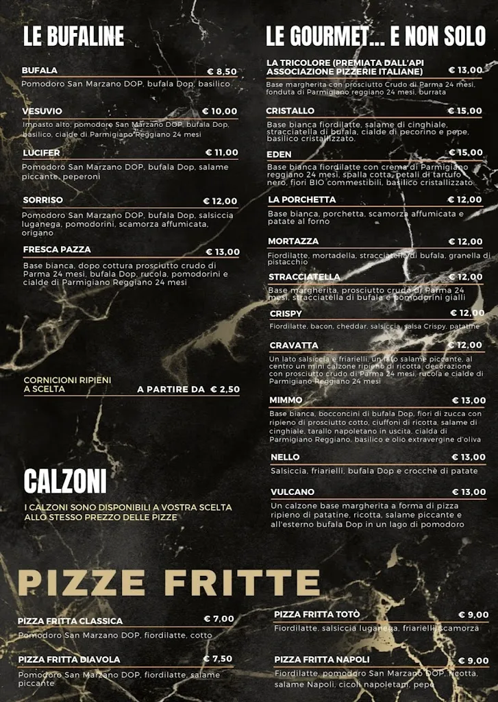 Menu_Pizzeria Il Sorriso_Fornovo di Taro_immagine_1
