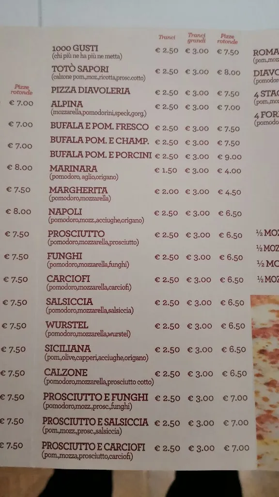 Menu_Pizzeria della Cisa_Fornovo di Taro_image_1