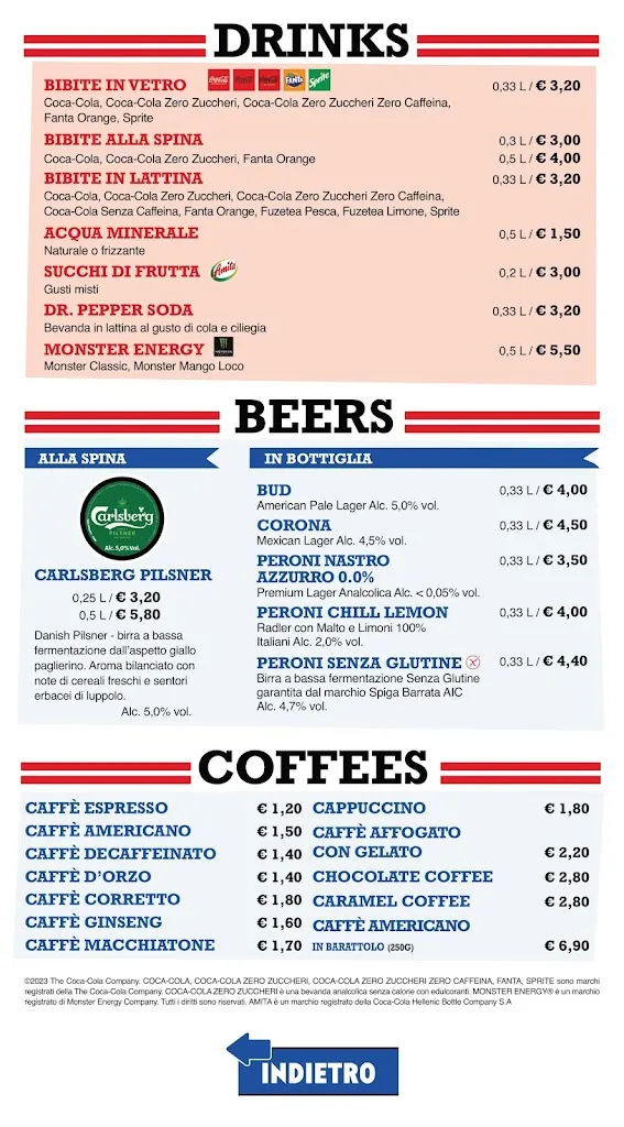 Menu_America Graffiti - Forlimpopoli_Forlimpopoli_image_3