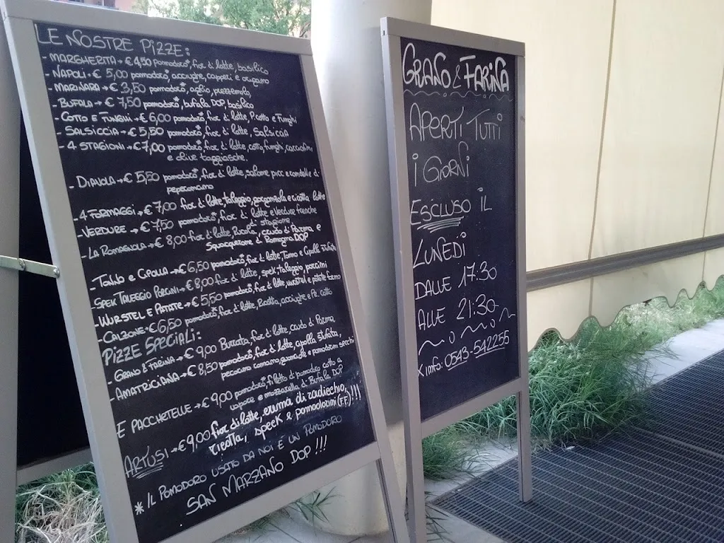 Menu_Grano e Farina - Pizzeria Artigianale a lievitazione naturale_Forlimpopoli_image_1