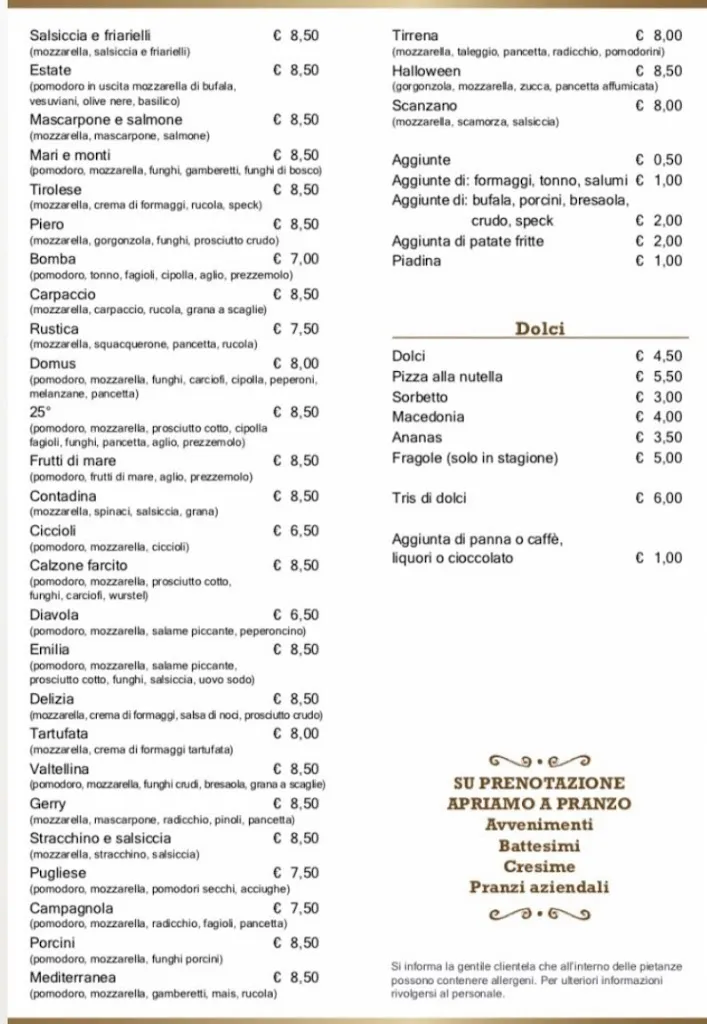 Menu_Pizzeria Domus_Forlimpopoli_image_1
