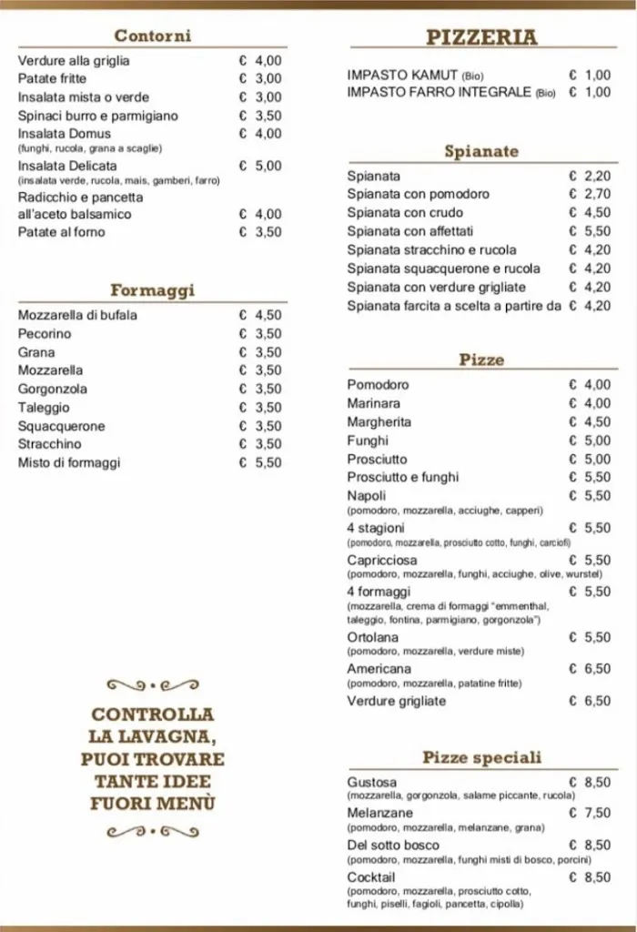 Menu_Pizzeria Domus_Forlimpopoli_image_2
