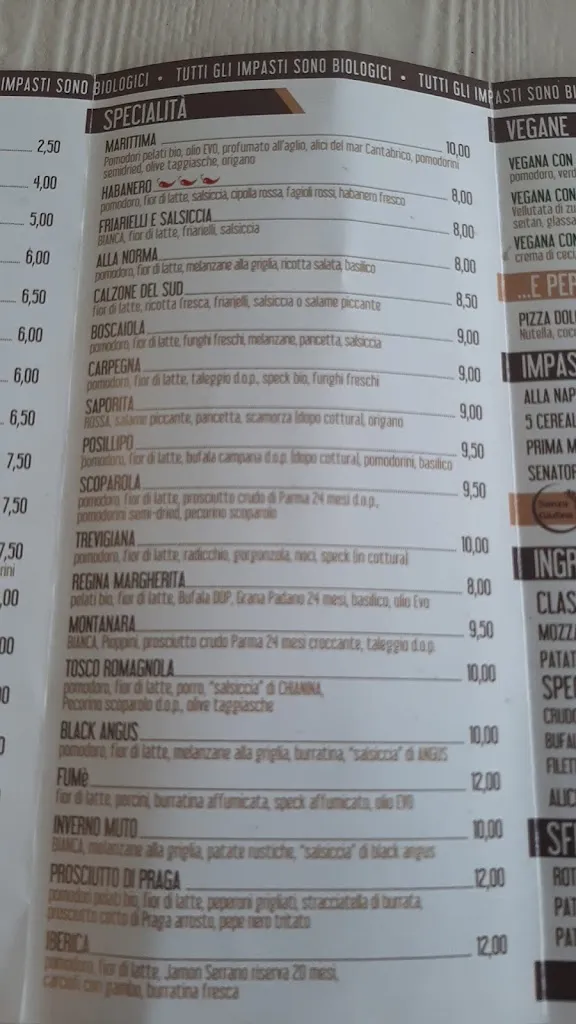 Menu_Magic Pizza Bio Forlimpopoli_Forlimpopoli_immagine_2