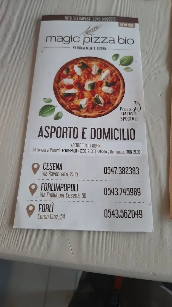 Menu_Magic Pizza Bio Forlimpopoli_Forlimpopoli_immagine_3