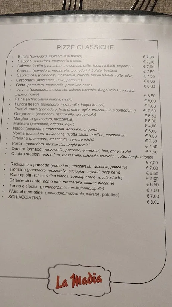 Menu_La Madia Ristorante Pizzeria_Fornace Zarattini_immagine_1