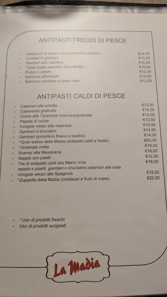 Menu_La Madia Ristorante Pizzeria_Fornace Zarattini_immagine_3