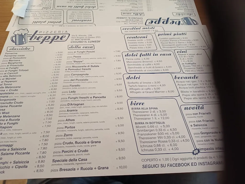 Pizzeria da Beppe_Gatteo-Sant'Angelo_menu_image_1