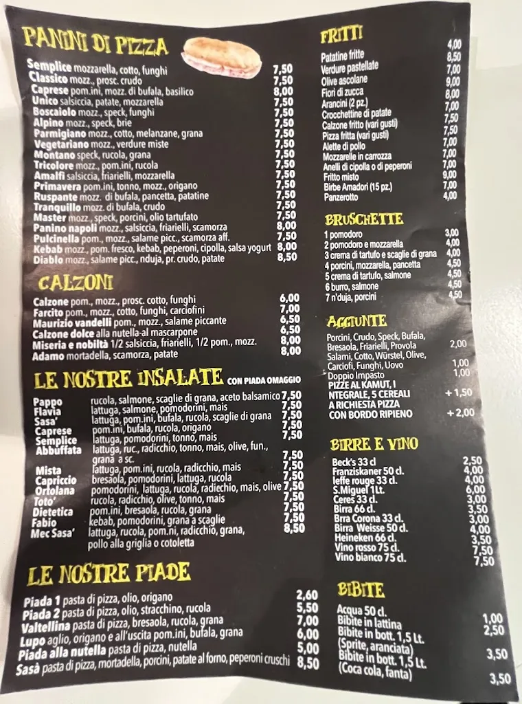 Menu_Pizzeria Don Pasquale_Granarolo_immagine_1