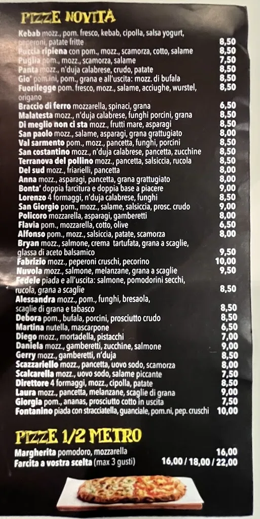 Menu_Pizzeria Don Pasquale_Granarolo_immagine_4