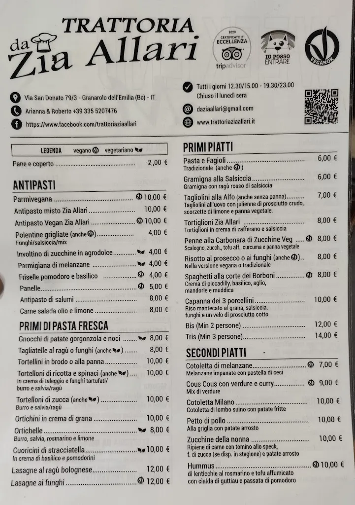 Menu_Trattoria Da Zia Allari_Granarolo dell'Emilia e Viadagola_image_4