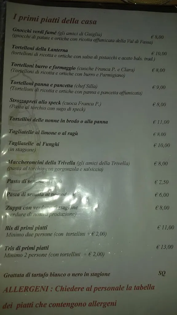 Menu_Albergo Ristorante La Lanterna_Guiglia_immagine_3