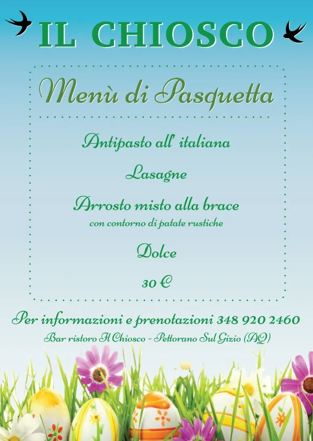 Menu_Il Chiosco di Pettorano sul Gizio_Pettorano sul Gizio_image_2