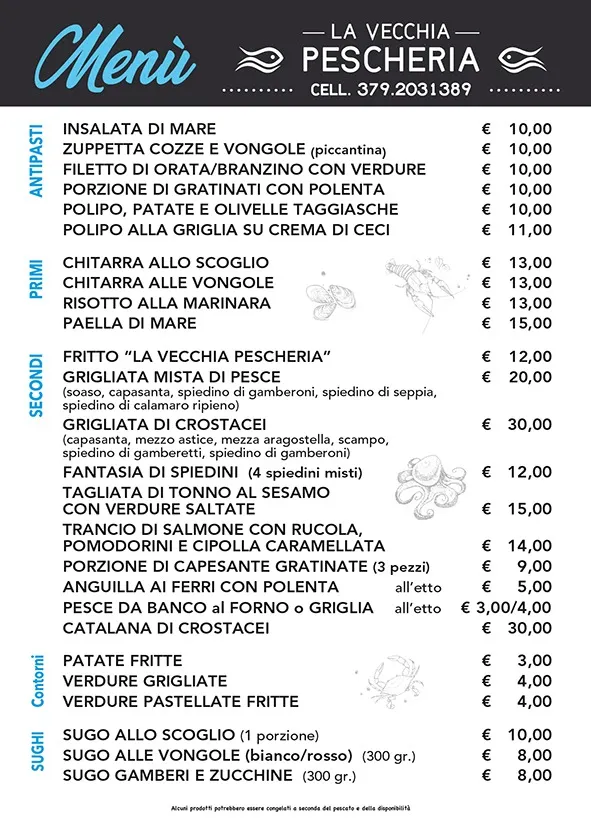 Menu_La vecchia Pescheria_Lagosanto_image_4