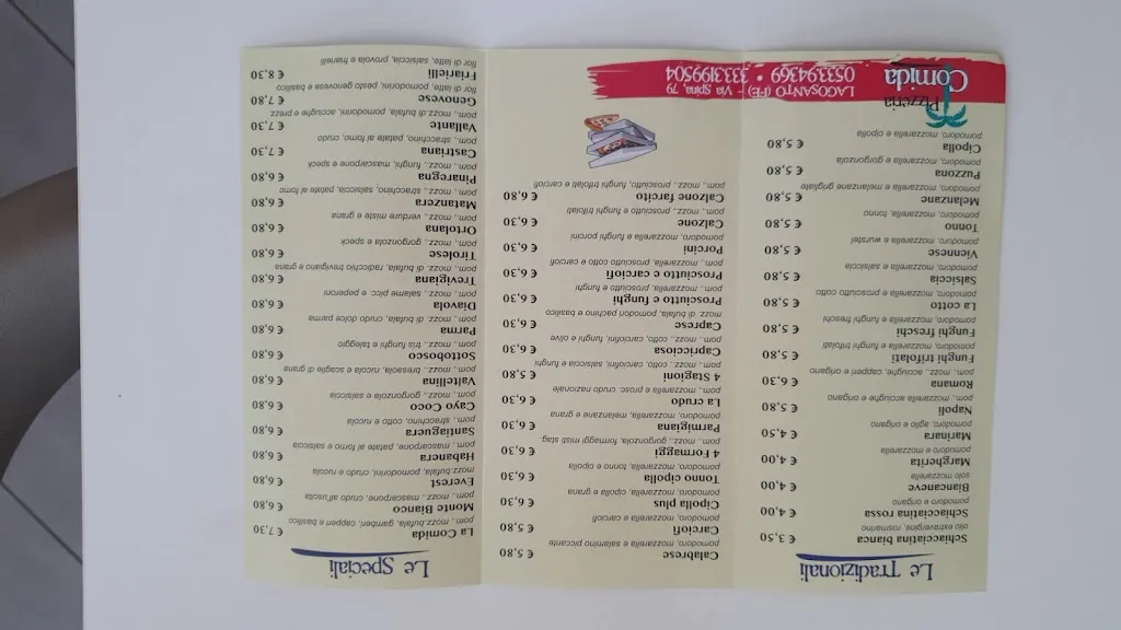 Menu_Pizzeria La Comida_Lagosanto_image_3