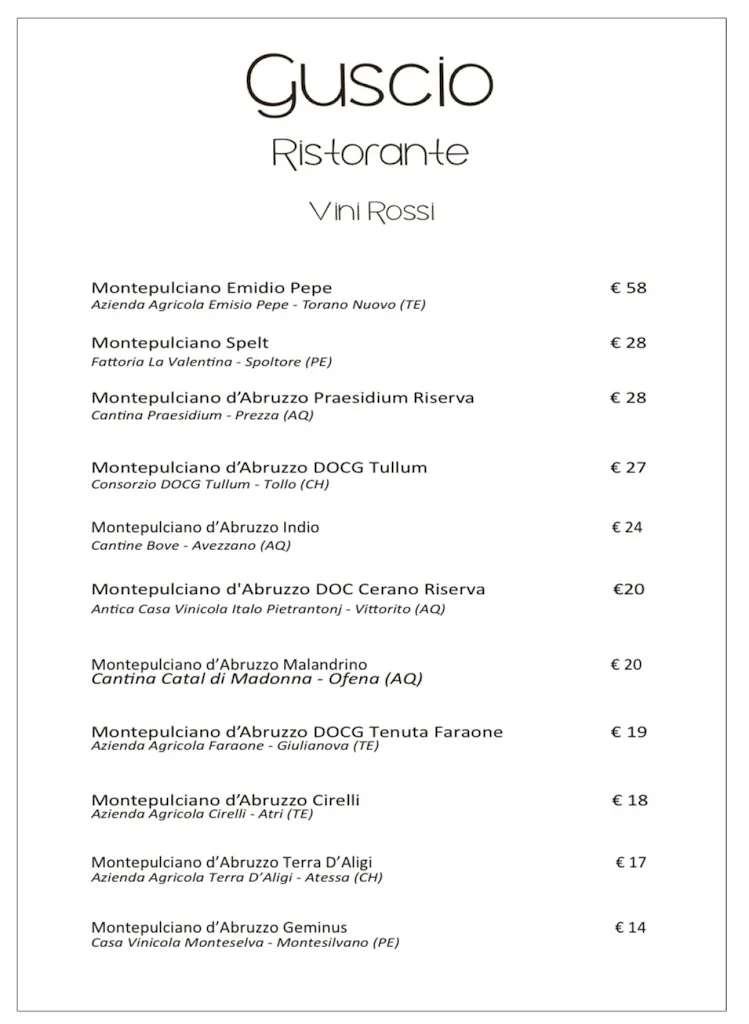 Menu_Ristorante Guscio_Pettorano sul Gizio_image_1