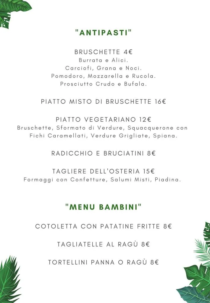Menu_Osteria Del Borgo_Lavezzola_image_1