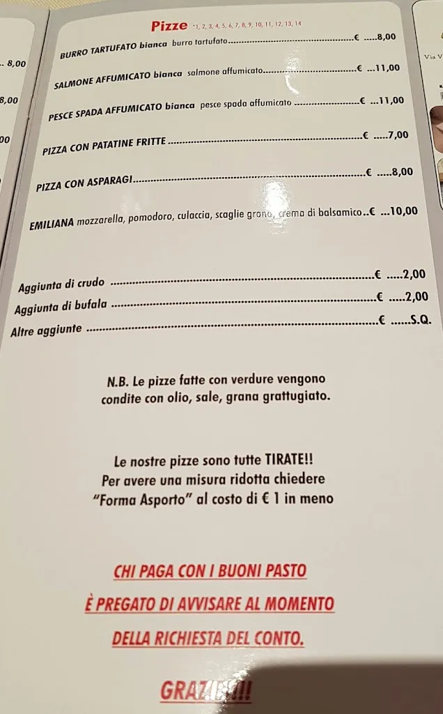 Menü_Ristorante Pizzicorì_Guastalla_Bild_3