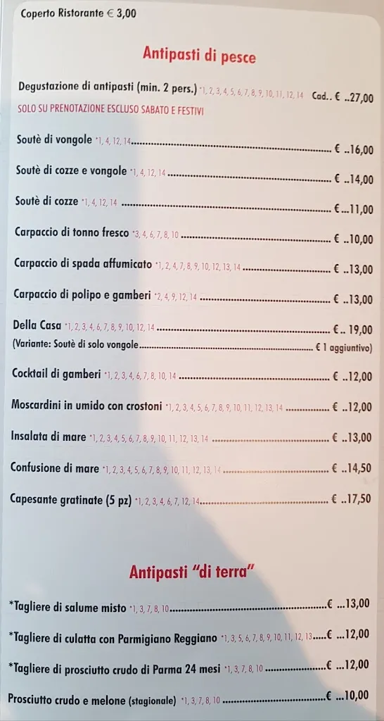 Menü_Ristorante Pizzicorì_Guastalla_Bild_4
