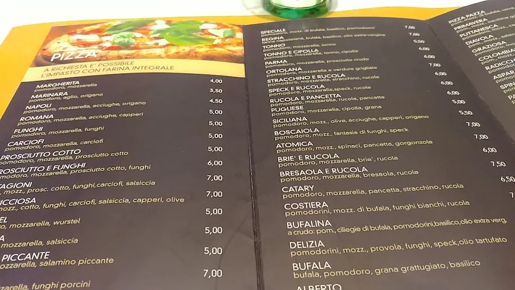Menü_Pizzeria Tigelleria Da Alberto_Guastalla_Bild_1