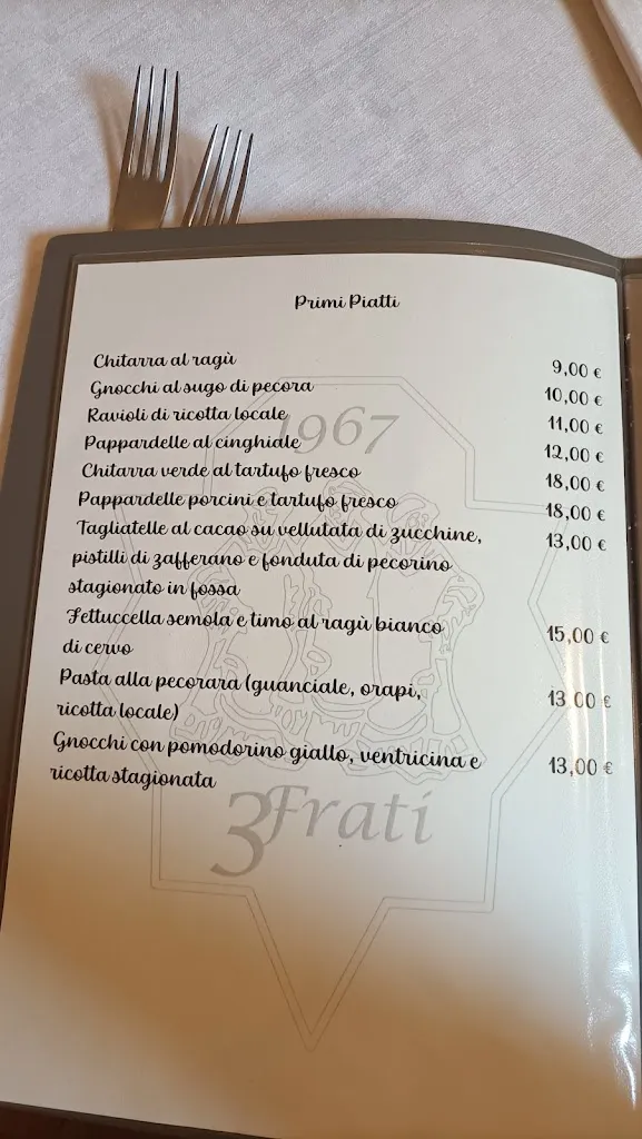 Menu_Locanda e Ristorante Tre Frati_Pescocostanzo_image_4