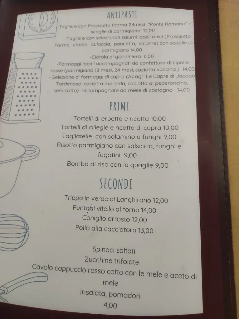 Menu_Trattoria della Gallina di Ravanetti Annarita_Langhirano_image_4