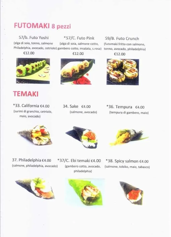 Menu_Japanese Restaurant Yoshi_Langhirano_image_4