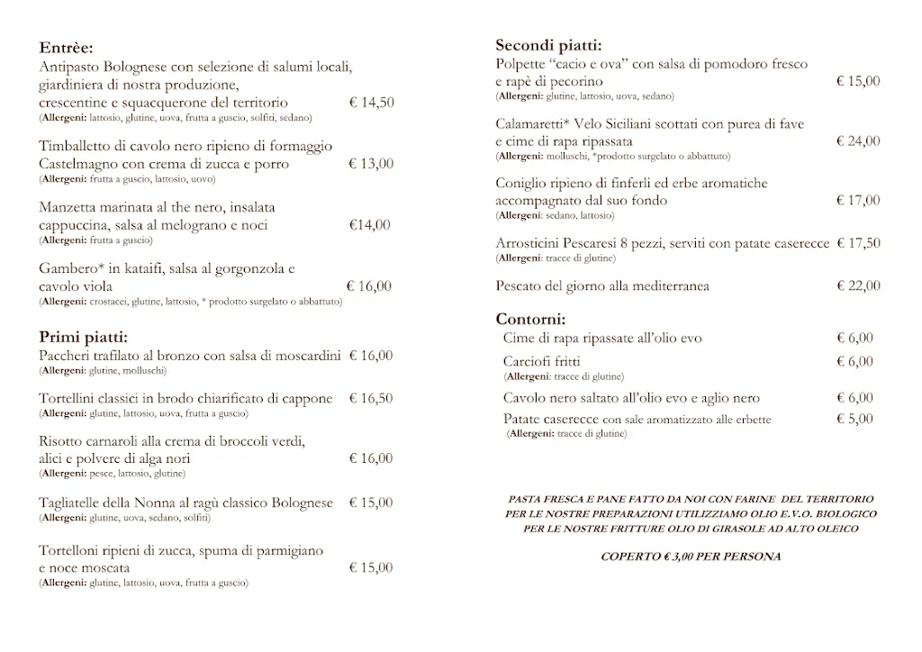 Menu_Ristorante Le Volte_Loiano_image_1