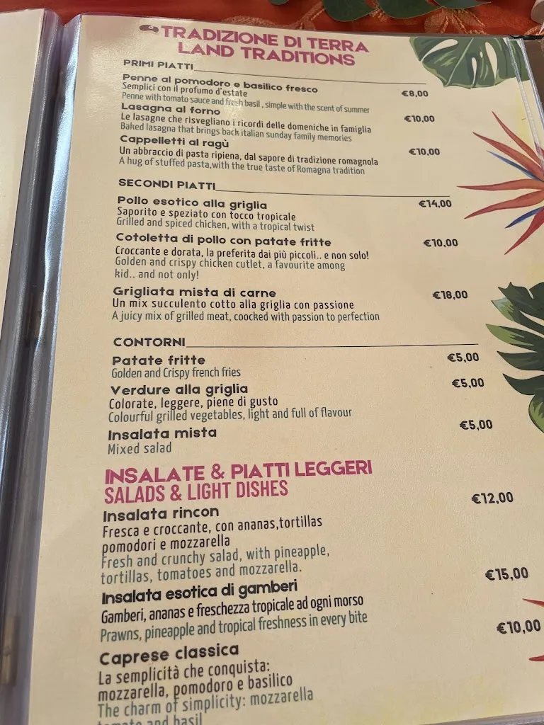 Menu_Rincon Latino Lido Adriano Bar Ristorante_Lido Adriano_image_4