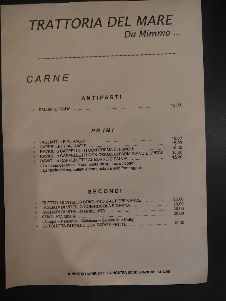 Menu_Trattoria del Mare da Mimmo_Lido Adriano_image_2