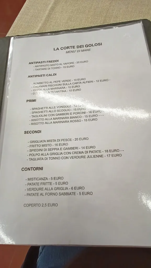 Menu_Ristorante La Corte dei Golosi_Lido Adriano_immagine_2