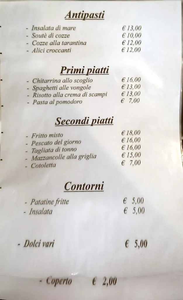 Menu_Marina Beach_Lido Adriano_image_1