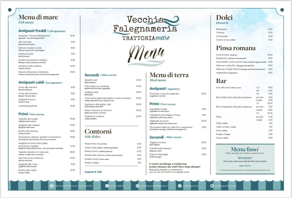 Menu_Vecchia Falegnameria Mare_Lido Adriano_image_2