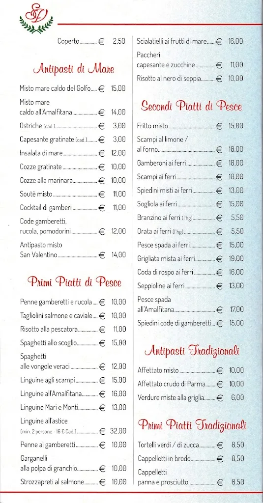 Menu_Ristorante Pizzeria San Valentino_Luzzara_image_4