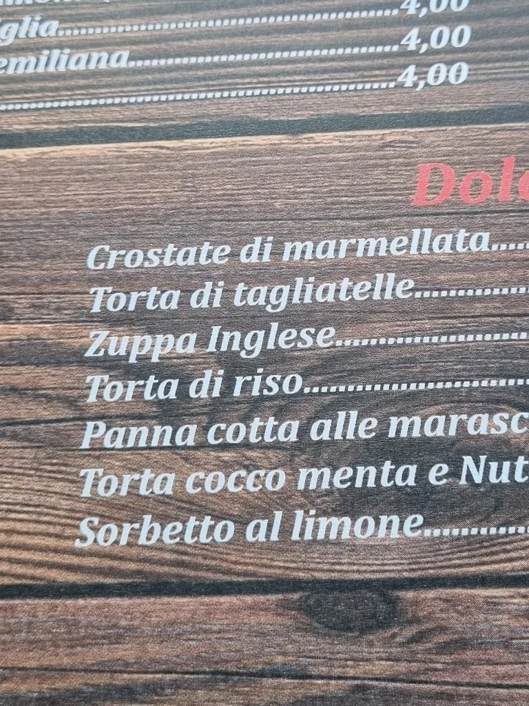 Menu_Trattoria Zanichelli_Maranello_image_4