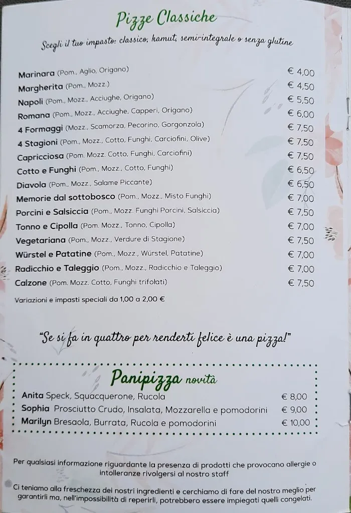 Menu_LA TRAMONTERIA - Pizze, Cucina e Tramonti_Longiano_image_1