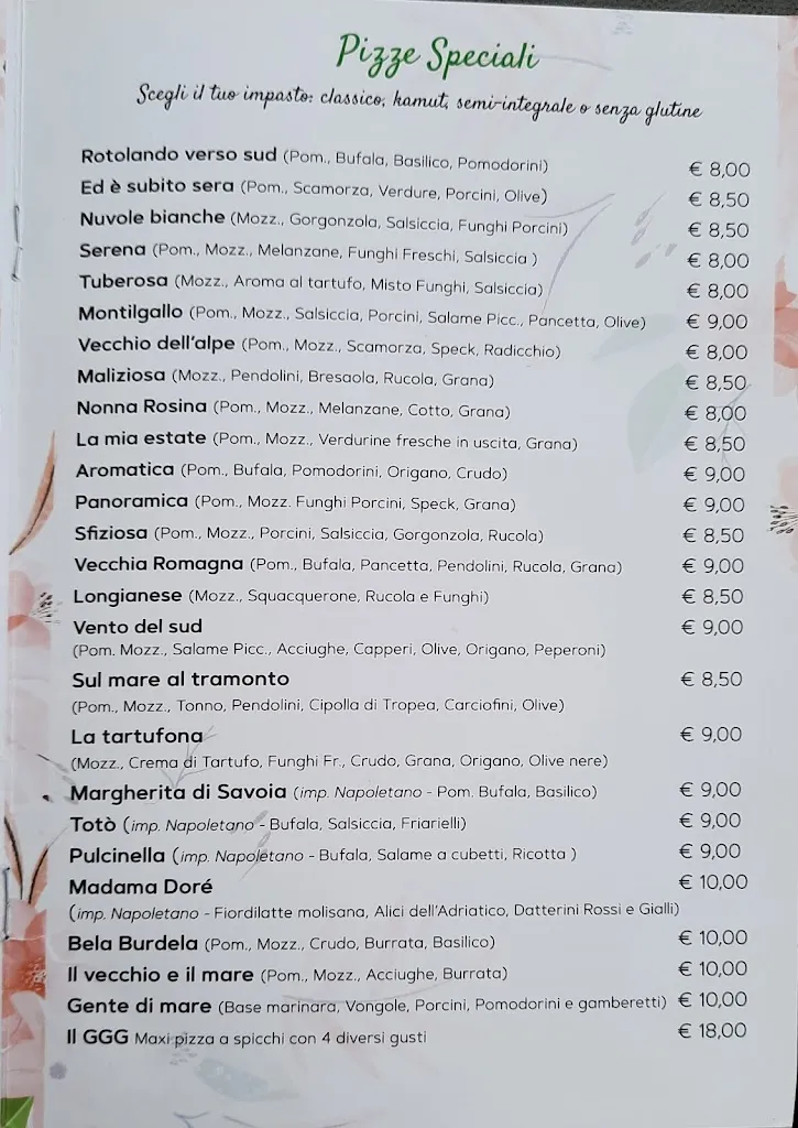 Menu_LA TRAMONTERIA - Pizze, Cucina e Tramonti_Longiano_image_2
