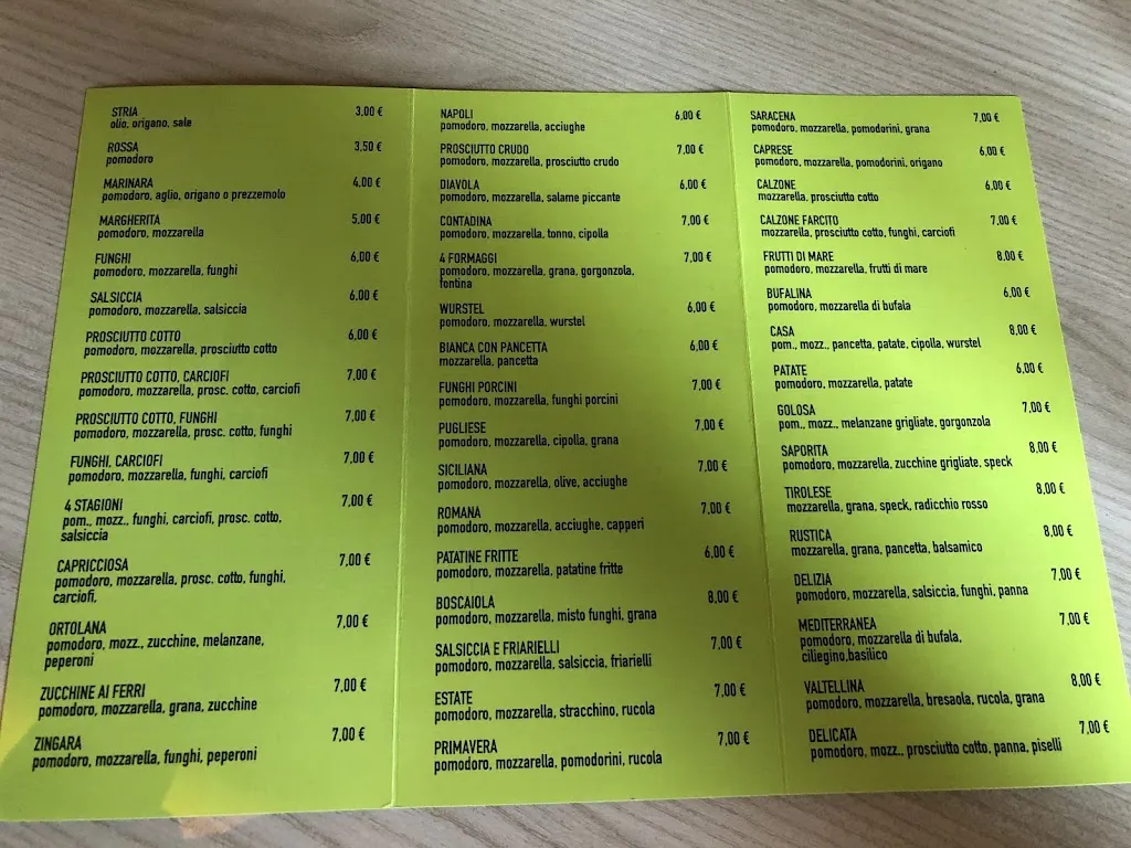 Menu_Pizza Al Taglio Melody Di Vandini Sonia_Marano sul Panaro_image_1