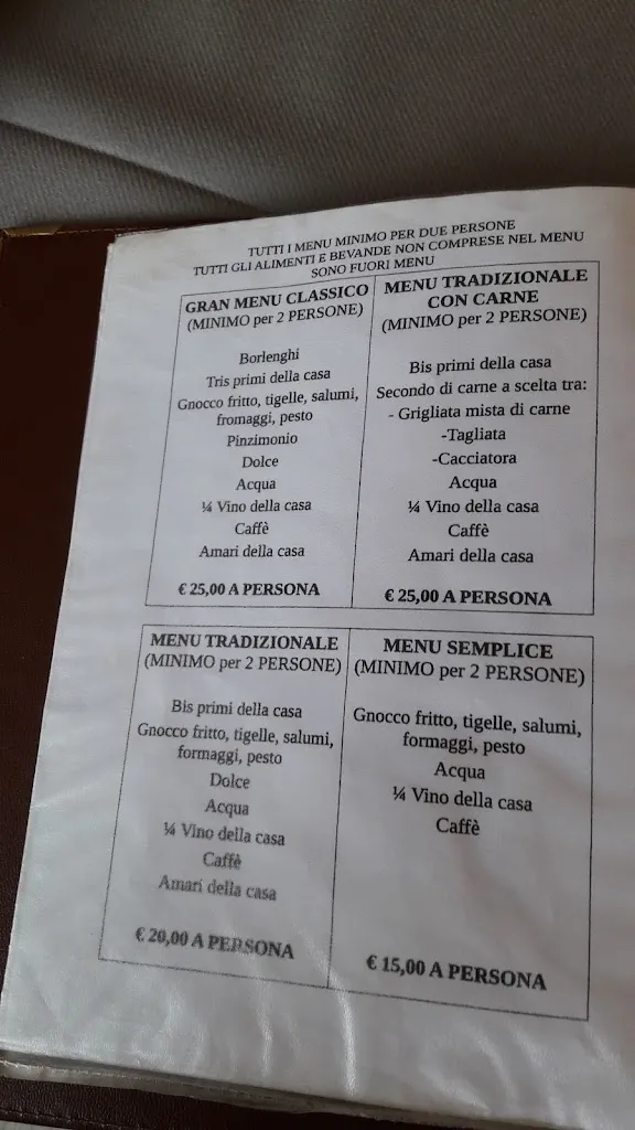 Menu_Trattoria Cacciatore_Marano sul Panaro_image_1