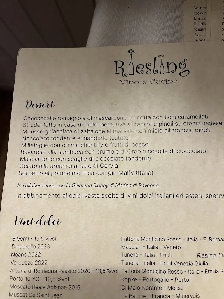 Menu_Ristorante Riesling Vino E Cucina_Marina di Ravenna_image_1