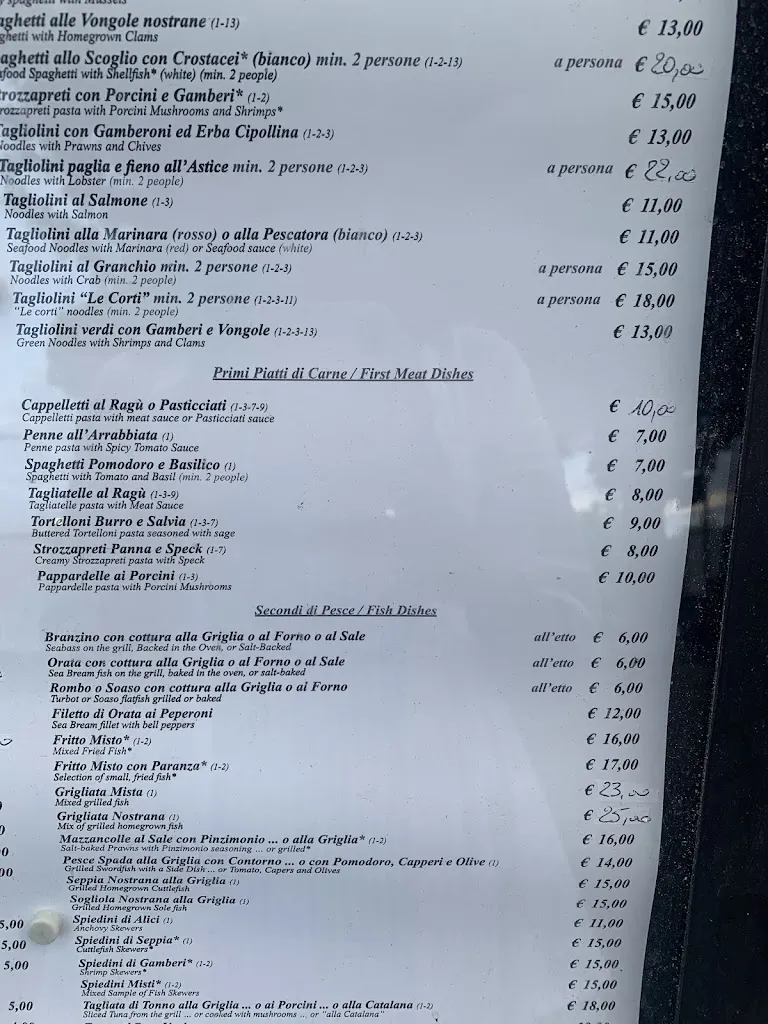 Menu_Trattoria Le Corti_Marina di Ravenna_image_2